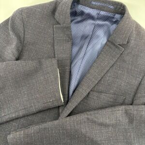 Sand Copenhagen Blazer‎ Mens 50 Charcoal Grey Wool Cotton Saron N